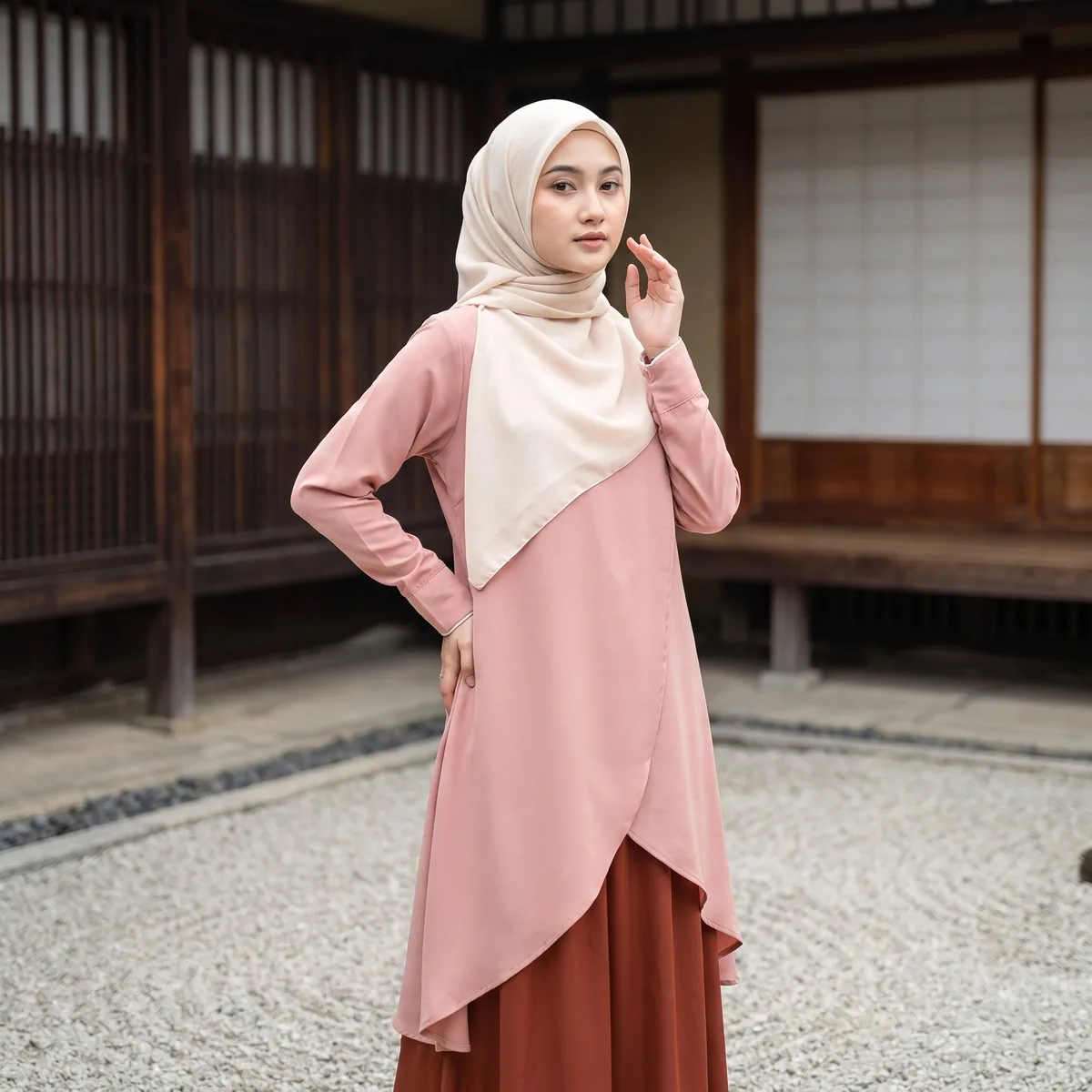 Sakura Modest Tunik Modern